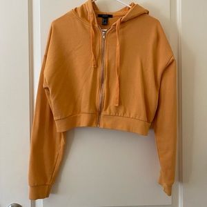 Yellow Cropped Jacket